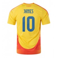 Maglia Calcio Colombia James Rodriguez #10 Prima Divisa Copa America 2024 Manica Corta